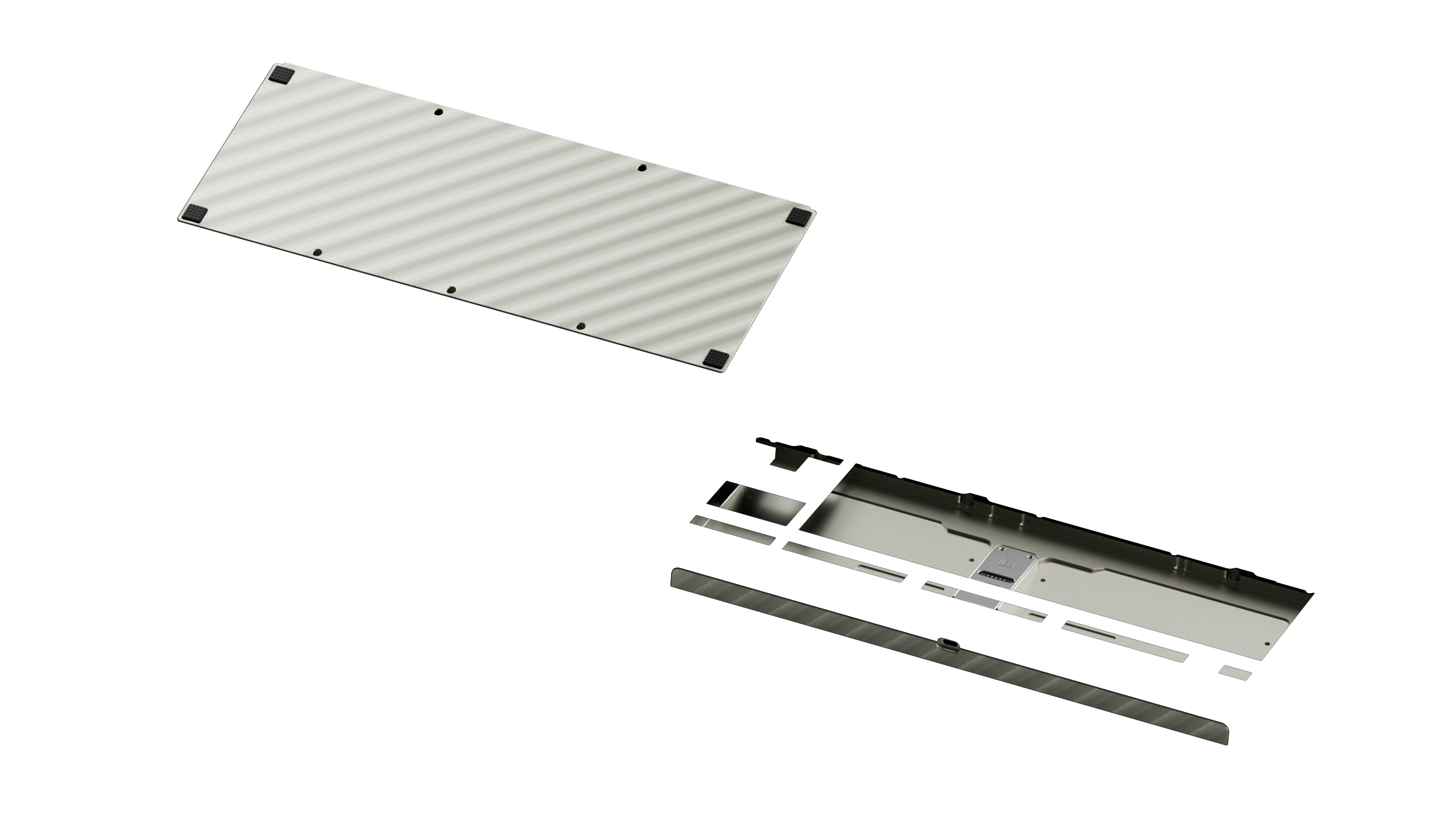 KBDFans TofuTKL R2 - Bottom Cases