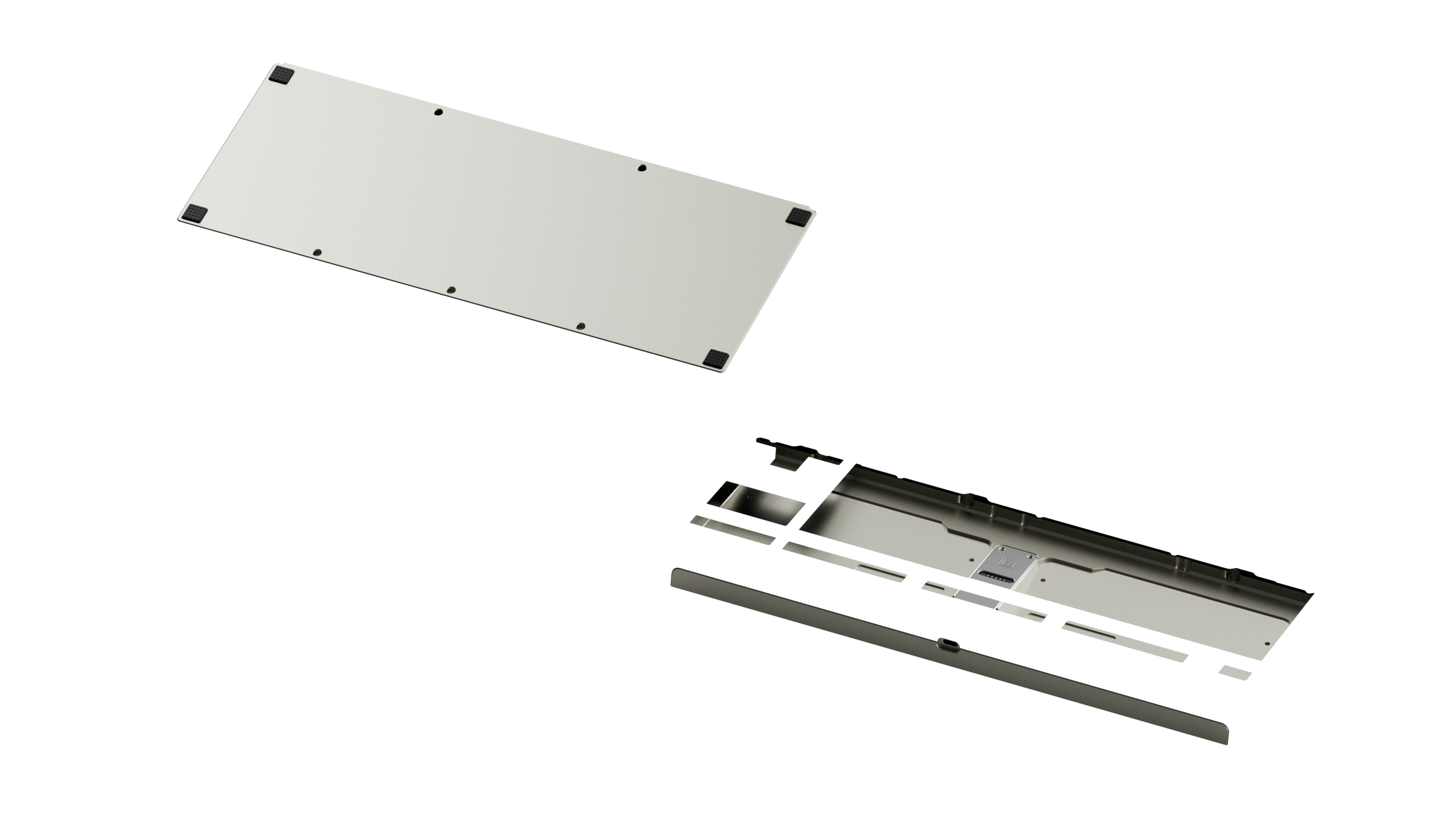 KBDFans TofuTKL R2 - Bottom Cases
