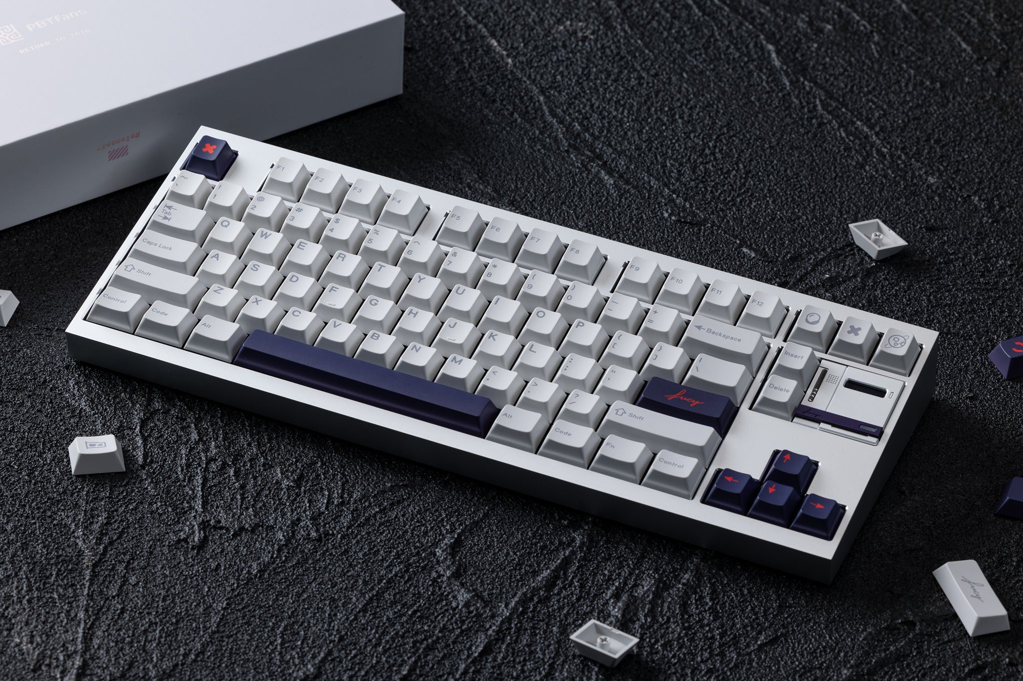 Tofu TKL x PBTFans Lucy - 80% Aluminium Keyboard Kit