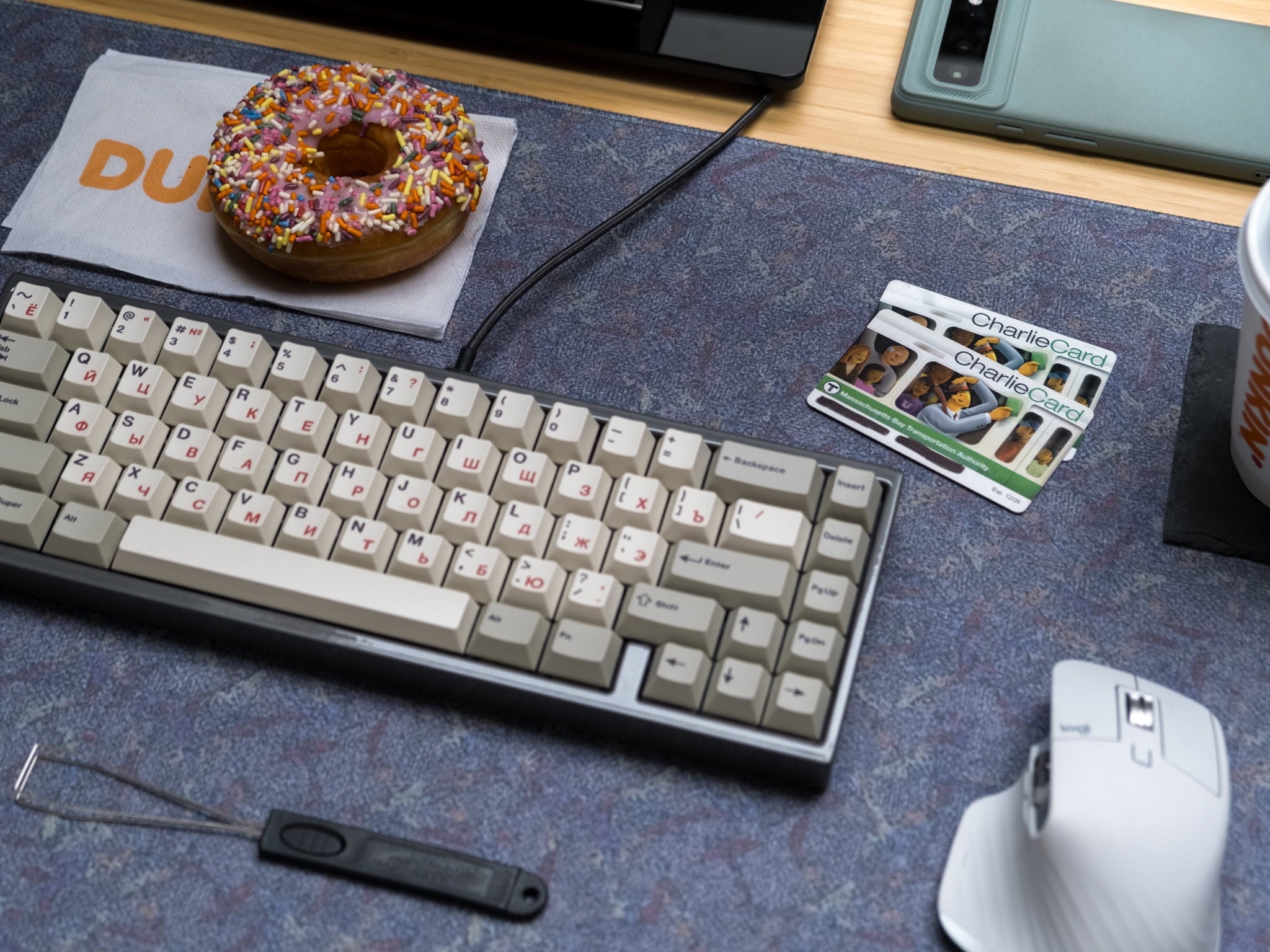 Transit R3 Mauspad Deskmat [Preorder] - MonacoKeys