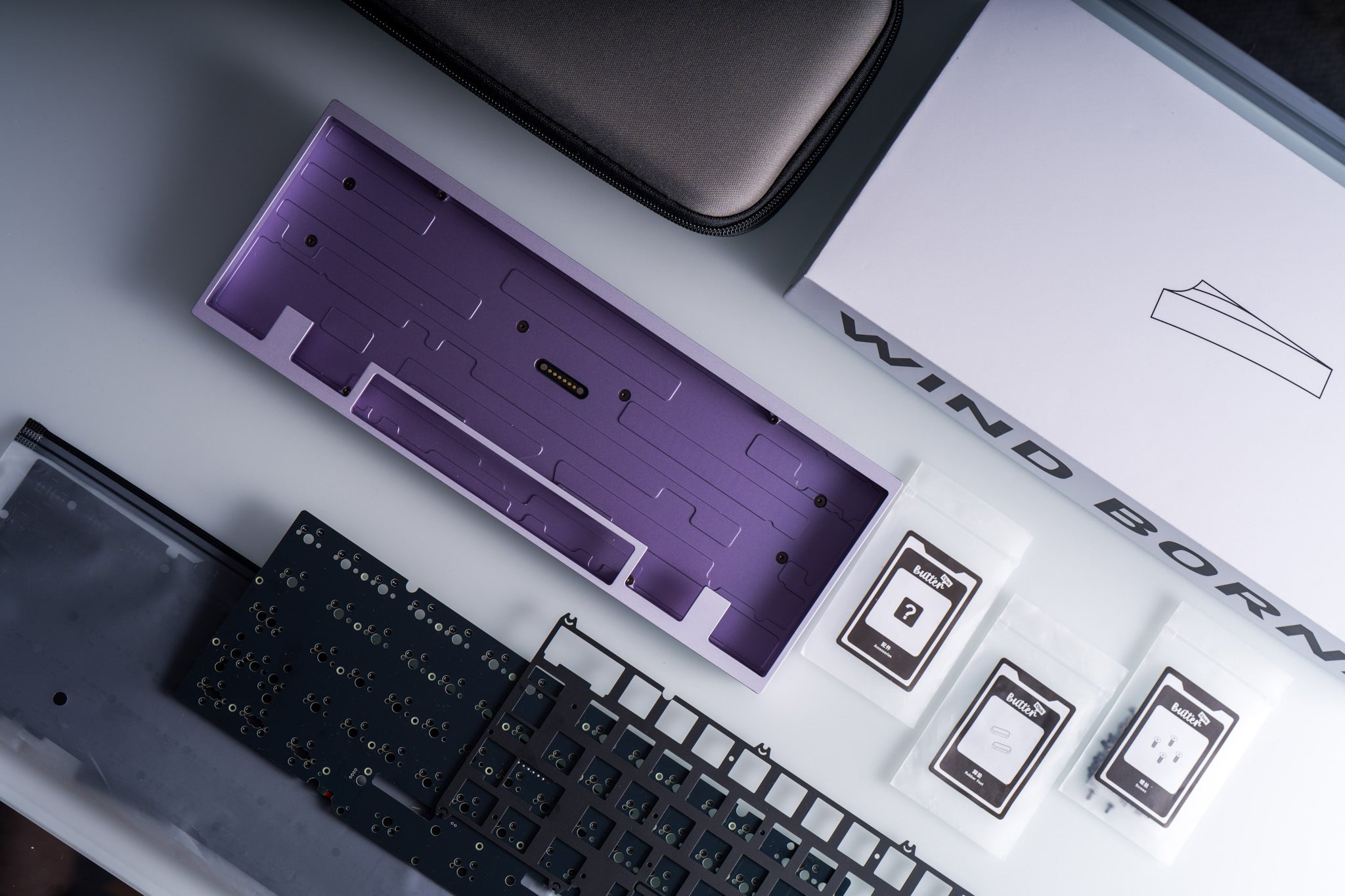 Niuniu Wind Borne60 - 60% MX/EC Custom Keyboard Kit