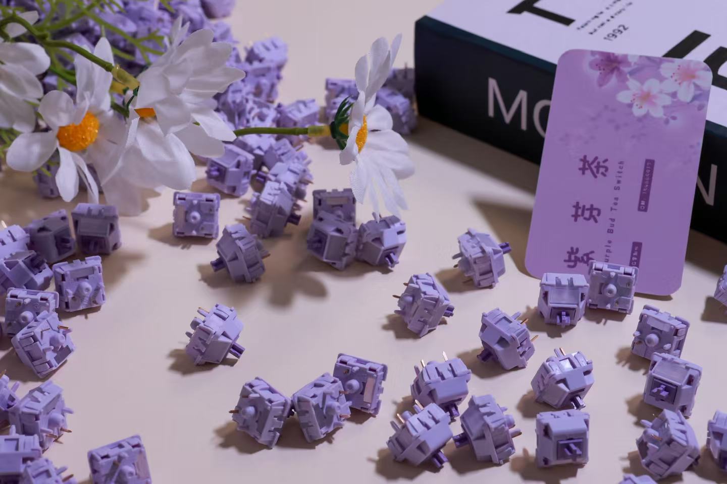 Wingtree Purple Sprout Tea Linear Switches (10 Stück)
