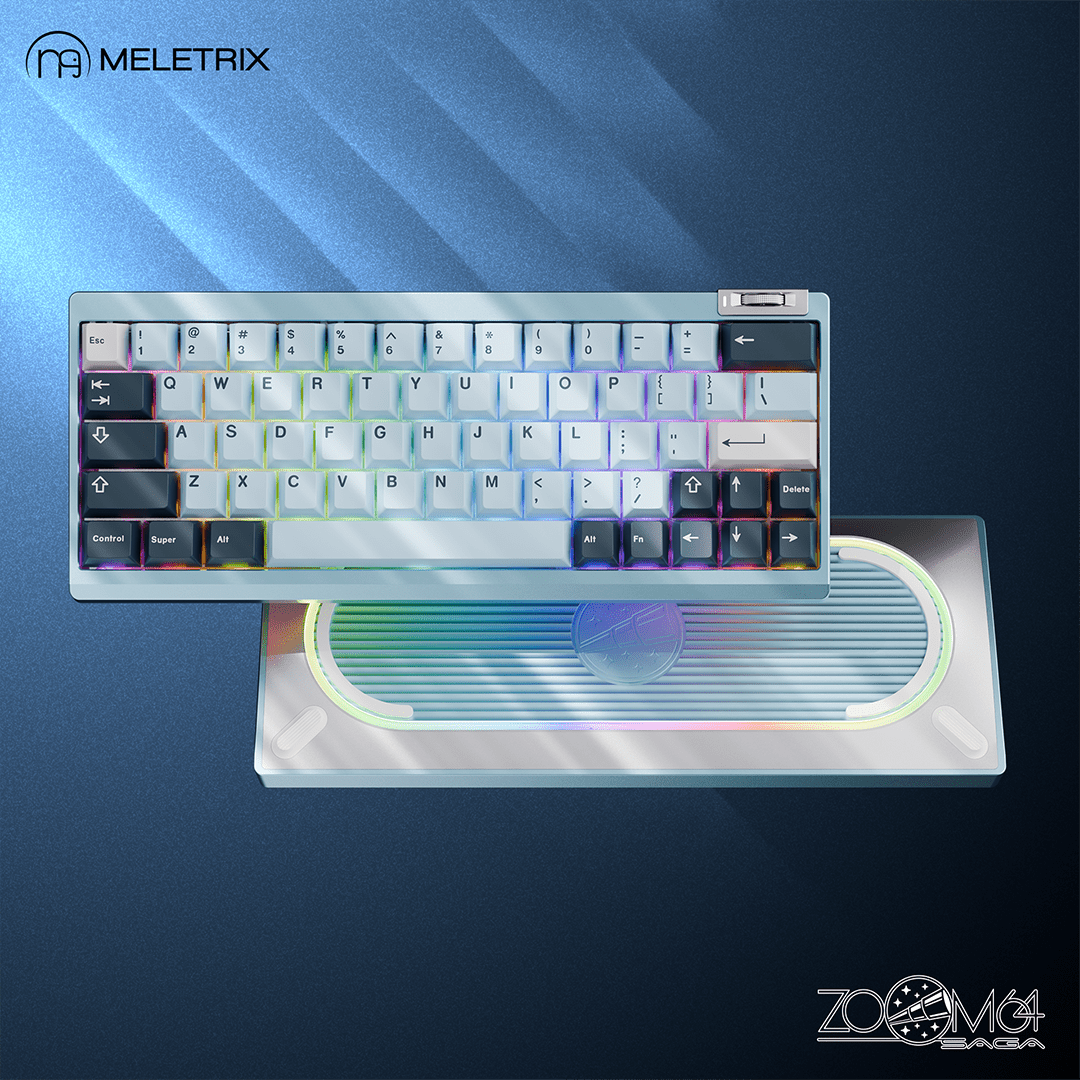 Zoom64 - 60% ISO+ANSI Mechanical Keyboard Kit - MonacoKeys