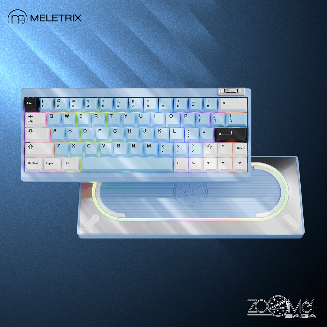 Zoom64 - 60% ISO+ANSI Mechanical Keyboard Kit - MonacoKeys