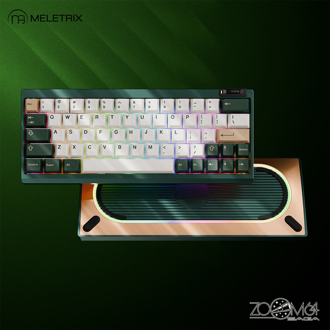 Zoom64 - 60% ISO+ANSI Mechanical Keyboard Kit - MonacoKeys