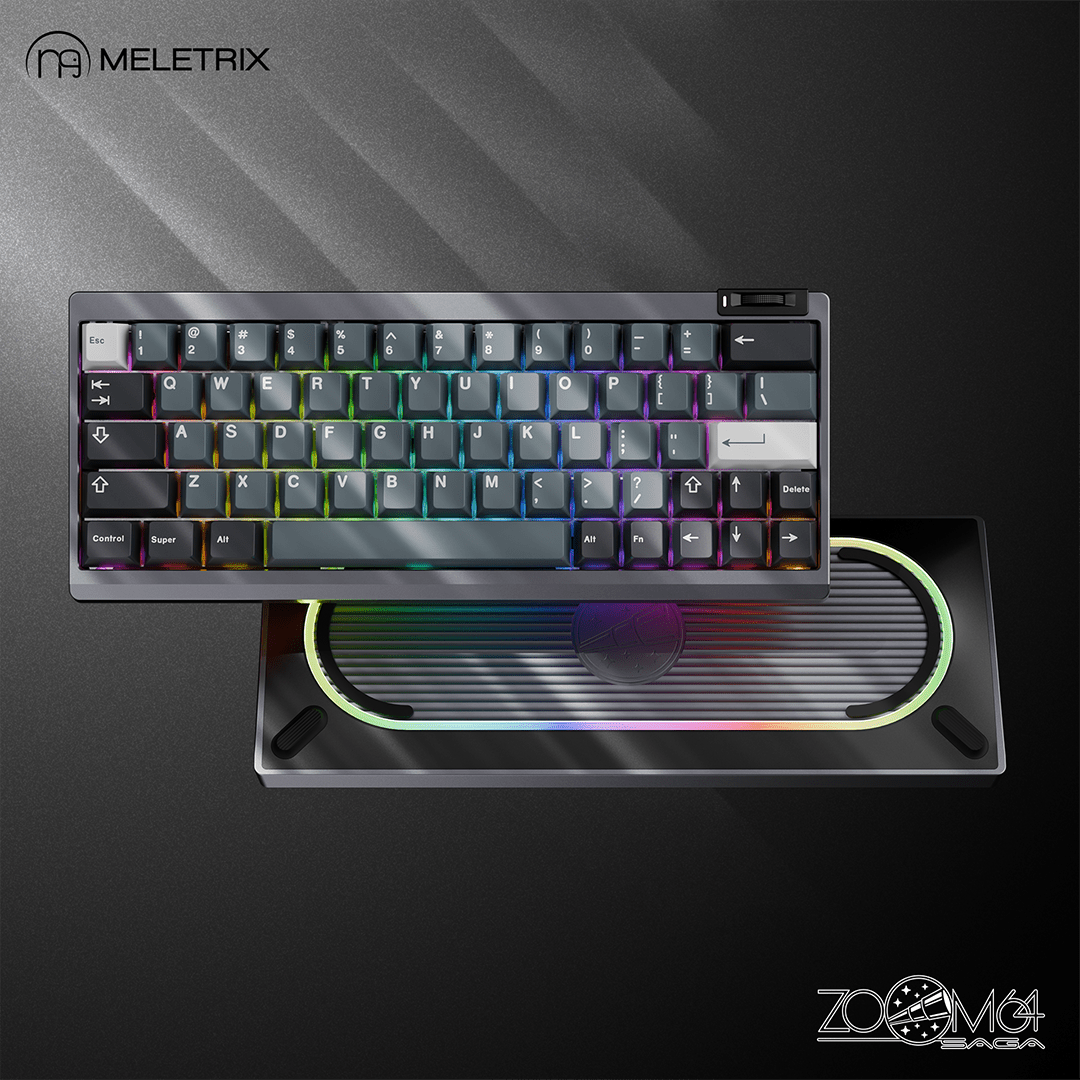 Zoom64 - 60% ISO+ANSI Mechanical Keyboard Kit - MonacoKeys
