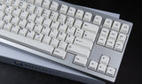Black on White V2 Keycap Set ( ISO-DE / ANSI-DE ) - MonacoKeys