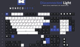Disconnected Light Keycap Set ( ANSI-US / ISO-US ) - MonacoKeys