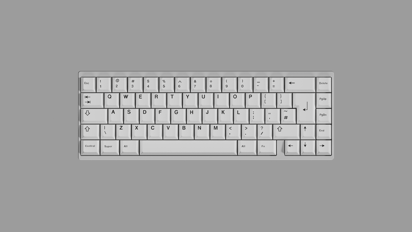 Neo65 - 65% Aluminium Mechanical Keyboard Kit - MonacoKeys