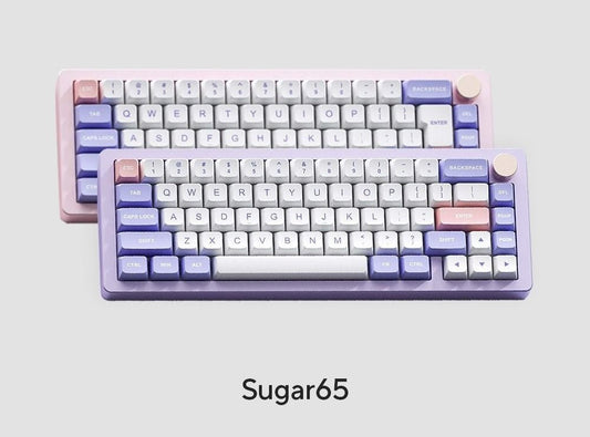 Sugar65 - 65% Alumunium Gasket Mount Barebone Mechanical Keyboard Kit - MonacoKeys